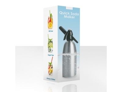 Art SA-01A - Sodamaskin - 1 liter - silver