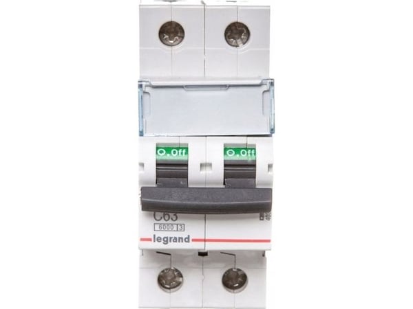 Legrand TX3, Dvärgbrytare, Typ C, IP20, 240 - 415 V