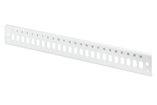 Digitus DN-96207-QL, Etupaneeli, Harmaa, 1U, Pyöreä, Turkki, LC-Duplex