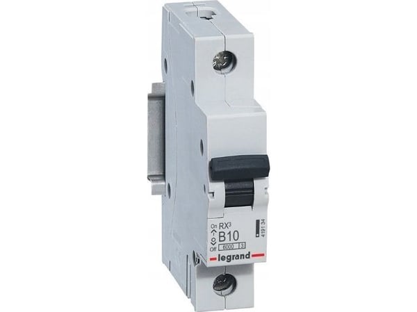 Legrand RX3, Dvärgbrytare, Typ B, IP20, 210 - 250 V
