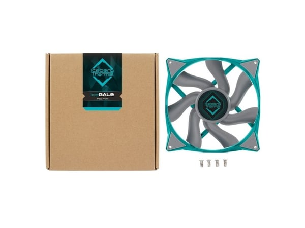 Iceberg Thermal IceGALE, Vifte, 14 cm, 500 RPM, 1600 RPM, 36 dB, 96 cfm
