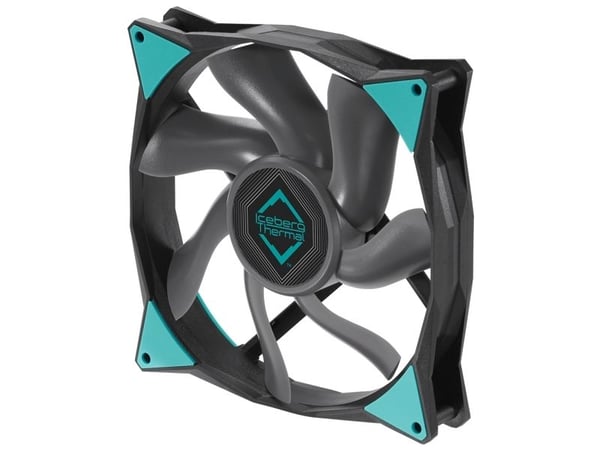 Iceberg Thermal IceGALE Xtra, Vifte, 14 cm, 500 RPM, 2500 RPM, Sort