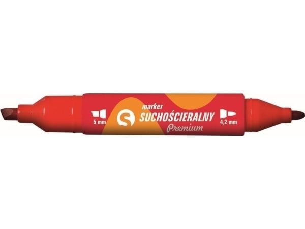TETIS marker tørr-slett KM504-C2 rød
