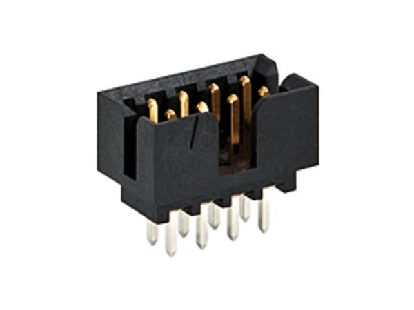 Molex 878311241 stiftlist med låsfunktion, raster 2 mm, totalt antal poler 12, antal rader 2, 1 st Tube