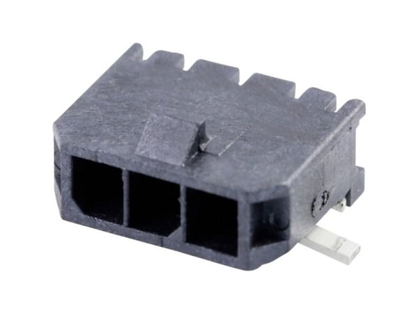 Molex uppoasennettava nastanauha (vakio) Napojen kokonaismäärä 3 Ruudukon koko: 3 mm 436500313 1 kpl Teippi koko kelalla (Full reel)