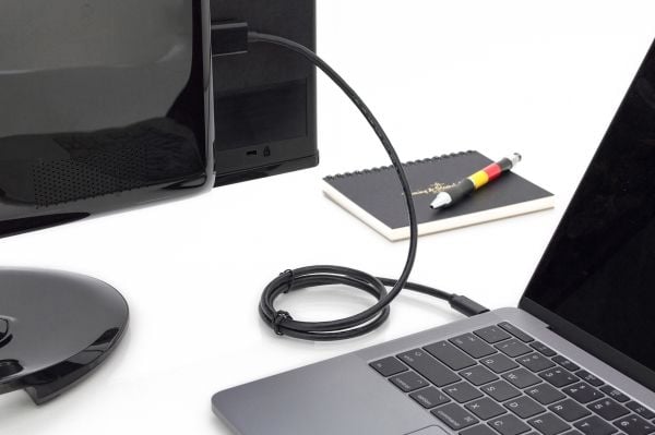 DIGITUS - Adapterkabel - USB-C hann til HDMI hann - 5 m - 4K-støtte