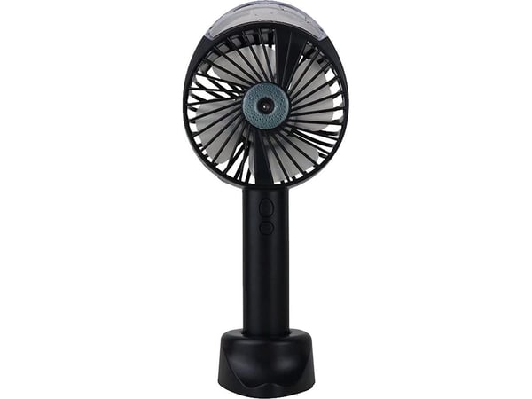 RealPower Mobile Fan Spray, Vifte, Grå, 1 stykker, 112 mm, 62 mm, 243 mm