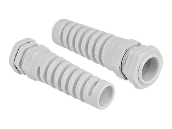 DeLOCK 60350, Harmaa, Muovi, 1 kpl, Suora, PG21, 1 cm