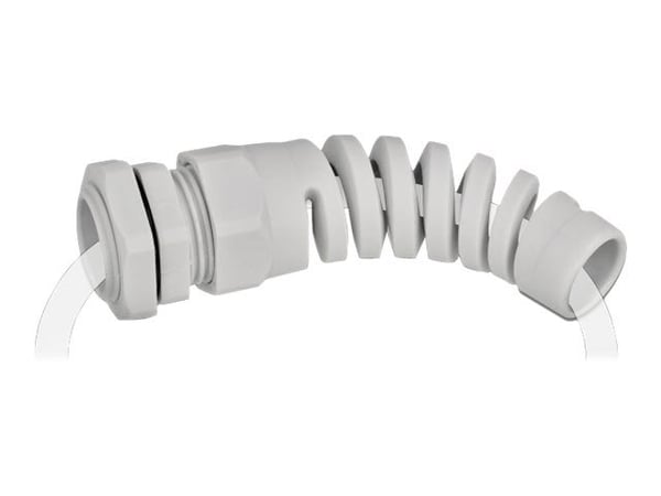 DeLOCK 60340, Harmaa, Muovi, 1 kpl, Suora, PG7, 8 mm