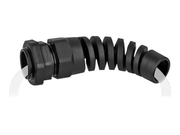 DeLOCK 60339, Musta, Muovi, 1 kpl, Suora, PG7, 8 mm