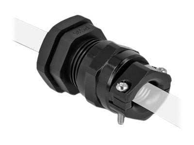 DeLOCK 60359, Musta, Metalli, Muovi, 1 kpl, Suora, PG21, 1 cm