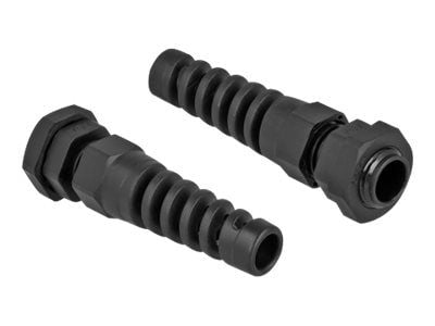 DeLOCK 60339, Musta, Muovi, 1 kpl, Suora, PG7, 8 mm