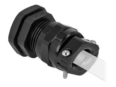 DeLOCK 60361, Musta, Metalli, Muovi, 1 kpl, Suora, PG29, 1,2 cm