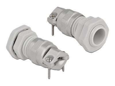 DeLOCK 60352, Harmaa, Metalli, Muovi, 1 kpl, Suora, PG9, 8 mm