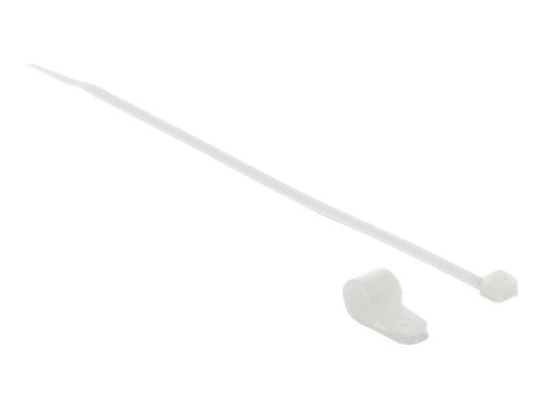 Delock - Kabelbinder - 30 cm - vit