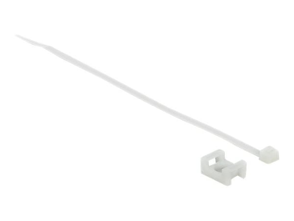 Delock - Kabelbinder - 20 cm - vit