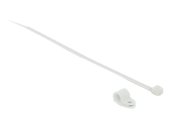 Delock - Kabelbinder - 25 cm - vit