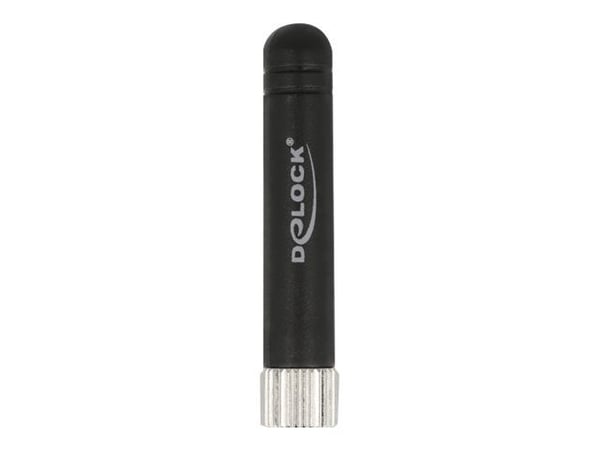 DeLOCK 12714, 3,7 dBi, 2.4 - 2.5 GHz, IEEE 802.11b,IEEE 802.11g,IEEE 802.11n, 50 O, Ympyräsäteilyantenni, SMA