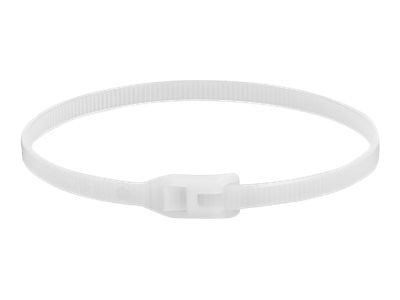 DeLOCK 19464, Kaksiaukkoinen johdinside, Polyamidi, Musta, Läpinäkyvä, 2,5 cm, V2, -40 - 85 °C