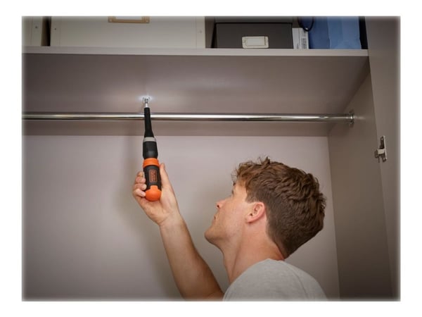 BLACK+DECKER BCF601C - Skrutrekker - trådløs - 5 N·m