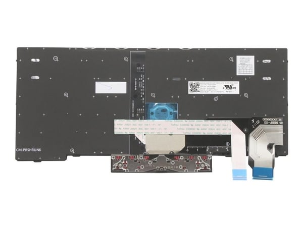 Primax - Erstatningstastatur for bærbar PC - med Trackpoint, UltraNav - bakbelysning - QWERTY - Engelsk - Europa - svart - FRU - for ThinkPad L13 G...