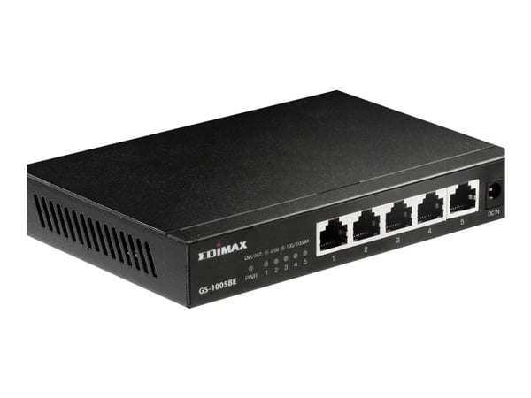 Edimax GS-1005BE - Switch - ikke-styrt - 5 x 100/1000/2.5G - stasjonær