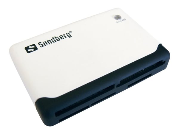 Sandberg Multi Card Reader - Kortleser (MS, MMC, SD, xD, CF, TransFlash, microSD, SDHC, MS Micro) - USB 2.0