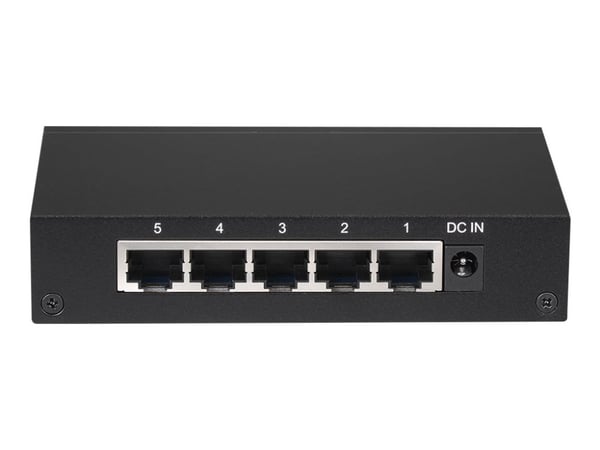 Edimax GS-1005E - Switch - ikke-styrt - 5 x 10/100/1000 - stasjonær