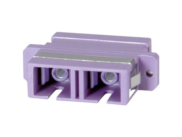 Value Fibre Optic Adapter SC/SC Duplex, OM4 PB