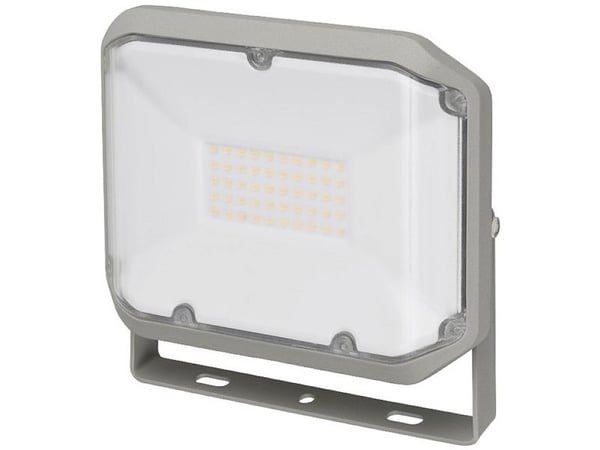 Brennenstuhl AL 3050 - Flomlys - LED - 30 W - klasse E - varmt hvitt lys - 3000 K - flat - grå