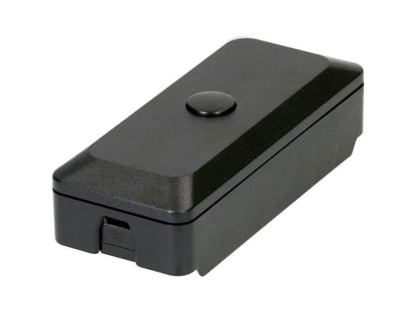 Max Hauri AG 161272, Dimmer, 100 W, Extern, Knappar, Svart, halogen, Glödande, LED