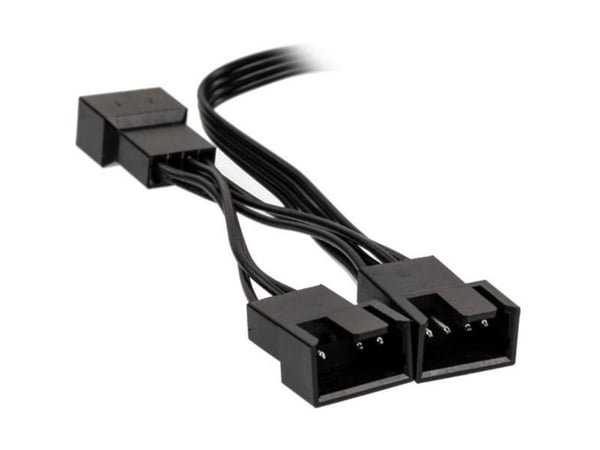 Kolink 1-3 Fan PWM Splitter, 0,35 m, 4-pin PWM, 3 x 4-pin PWM, Hunkjønn, Hankjønn, Rett