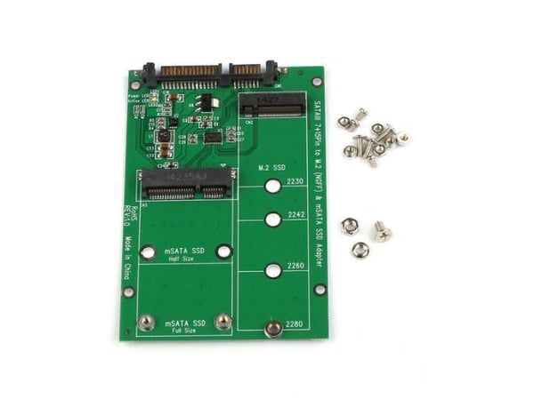 CoreParts - Grensesnittsadapter - mSATA, M.2 - M.2 Card / mSATA - SATA 6Gb/s