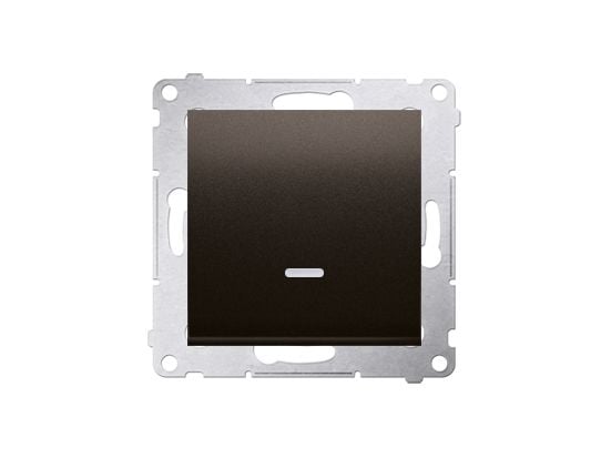 Kontakt-Simon DW1L.01/46, Plast, Pronssi, IP20, IP44, 250 V, 10 A, 75 mm Kontakt-Simon DW1L.01/46, Plast, Pronssi, IP20, IP44, 250 V, 10 A, 75 mm