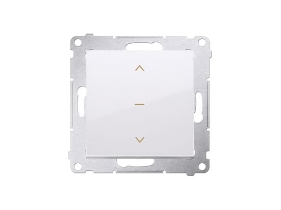 Kontakt-Simon DZW1K.01/11, Muovi, Valkoinen, IP20, 250 V, 10 A, 75 mm