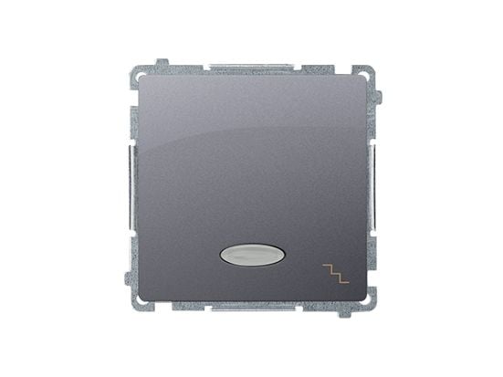 Kontakt-Simon BMW6L.01/21, Plast, Rostfritt stål, IP20, IP44, 250 V, 10 A, 75 mm