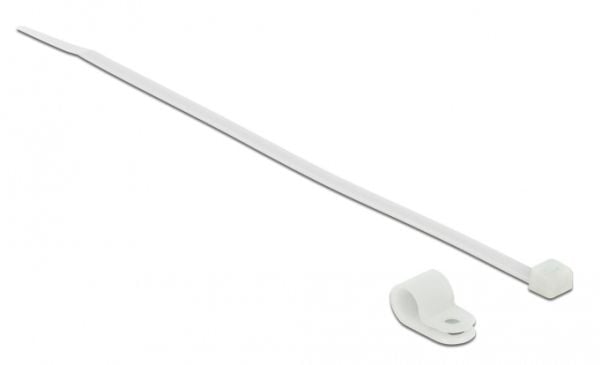 Delock - Kabelbinder - 25 cm - vit