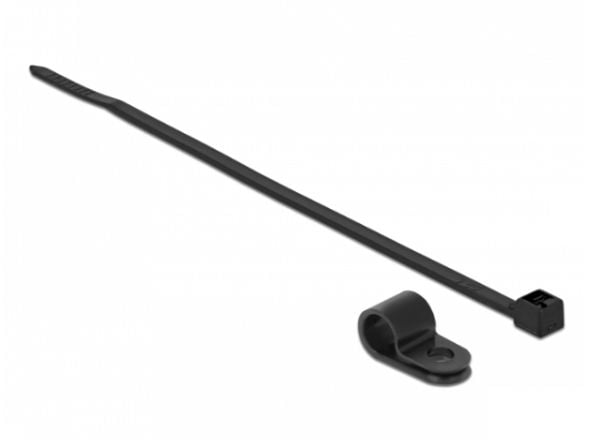 Delock - Kabelbinder - 25 cm - svart