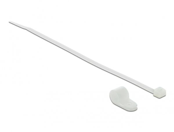 Delock - Kabelbinder - 30 cm - vit
