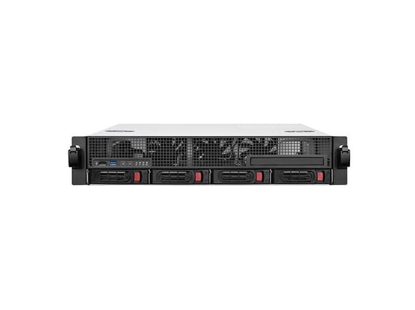 SilverStone RM21-304 - Kan monteras i rack 2U - micro ATX - ingen strömförsörjning (ATX / PS/2) - USB