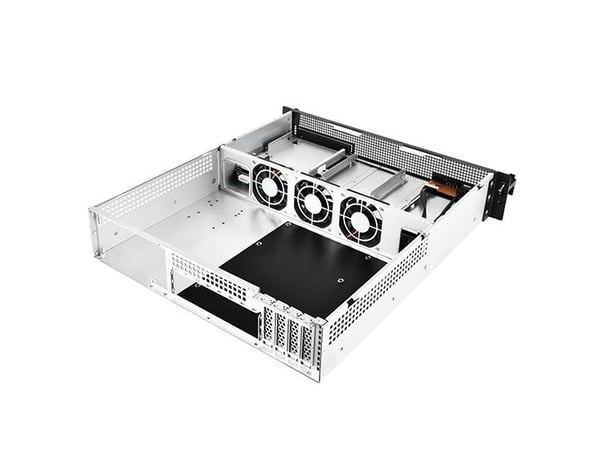 SilverStone RM21-304 - Kan monteras i rack 2U - micro ATX - ingen strömförsörjning (ATX / PS/2) - USB