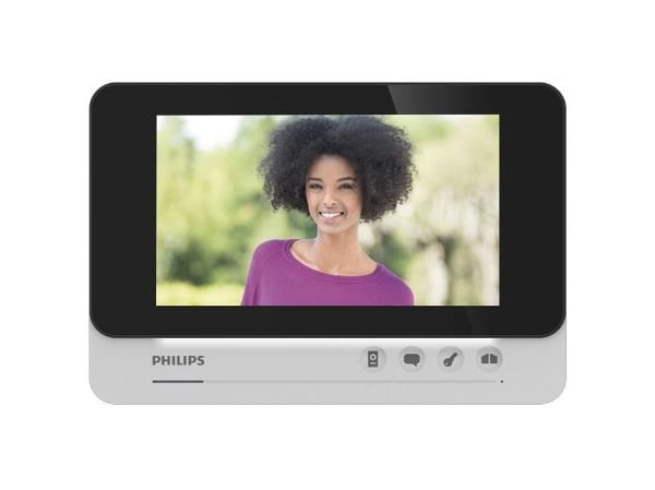 Philips WelcomeEye AddCompact -monitori WelcomeEye Compact -sarjan laajentamiseen, 4,3 näyttö, porttiohjaus, int,531105
