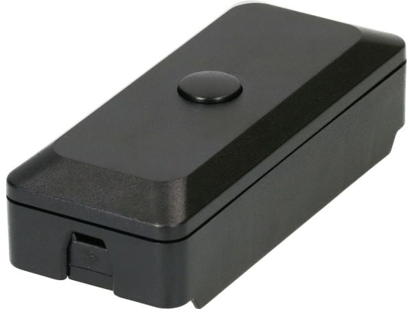 Max Hauri AG 161272, Himmennin, 100 W, Ulkoinen, Painikkeet, Musta, Halogeeni, Hehkuva, LED