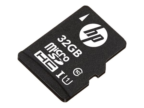 HP - Flashminnekort (microSDHC til SD-adapter inkludert) - 32 GB - Class 10 - microSDHC