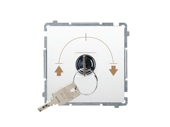 Kontakt-Simon BMWZK.01/11, Plast, Vit, IP20, 250 V, 5 A, 75 mm