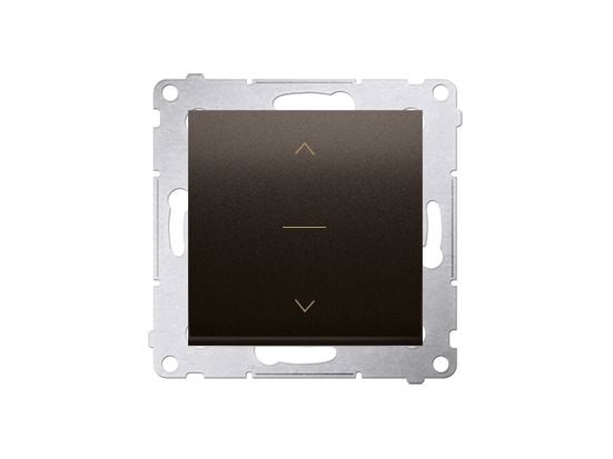 Kontakt-Simon DZW1K.01/46, Plast, pronssi, IP20, 250 V, 10 A, 75 mm