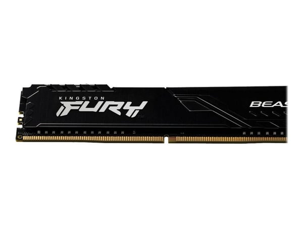 Kingston FURY Beast - DDR4 - modul - 16 GB - DIMM 288-pin - 3200 MHz / PC4-25600 - CL16 - 1.35 V - ikke-bufret - ikke-ECC - svart