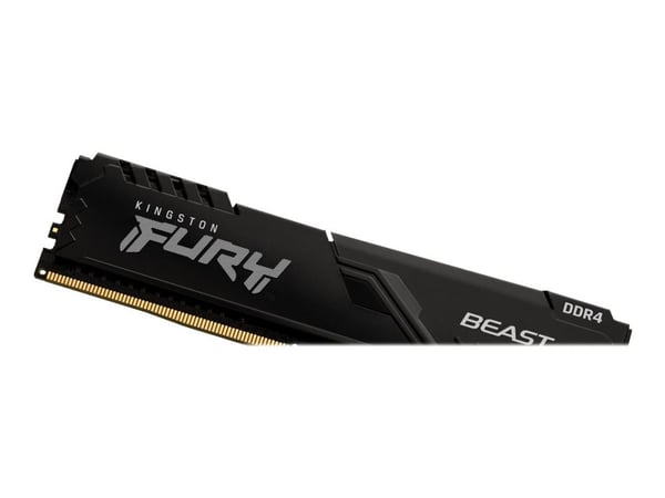 Kingston FURY Beast - DDR4 - modul - 16 GB - DIMM 288-pin - 3200 MHz / PC4-25600 - CL16 - 1.35 V - ikke-bufret - ikke-ECC - svart