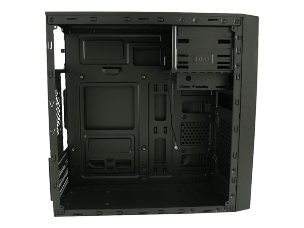 LC Power 2014MB - Tower - mikro ATX - ingen strømforsyning - svart - USB/lyd