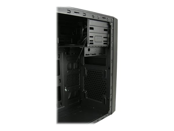 LC-Power 2014MB, Midi Tower, PC, Musta, mikro ATX, Mini-ITX, Metalli, 13,5 cm